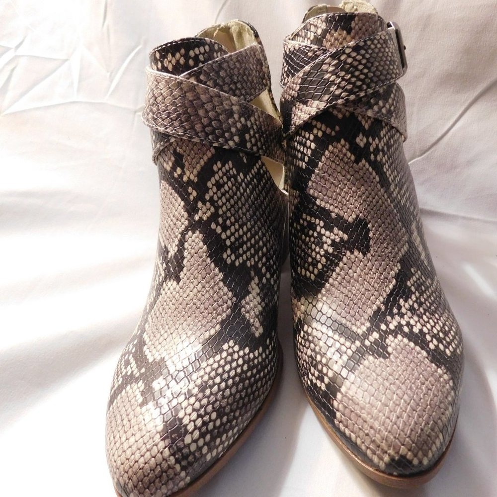 Fergalicious Kelsey Ankle Boot Snake Design